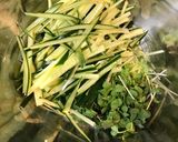 茄子、胡瓜、生姜のピリ辛中華サラダ作り方1写真