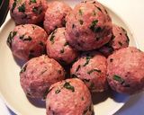 ほうれん草入りのタネで包むスコッチエッグ作り方5写真