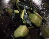 昼夕♪胡瓜と糸寒天のはちみつレーズン和え作り方1写真