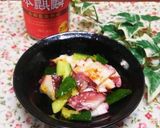 驚愕レシピ 叩き胡瓜とタコの豆板醤あえ物作り方10写真
