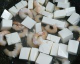 えびと豆腐のあんかけ丼作り方1写真