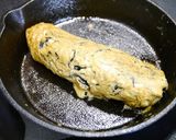 痛風貧血対策！スキレットひじき卵作り方3写真