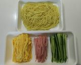 冷やし中華スティック♪作り方1写真