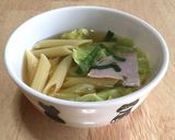 スプーンで食べるワンポットパスタ作り方11写真