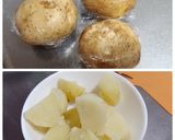 茄子と新じゃがの彩り味噌炒め作り方1写真