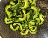 塩昆布仕立て ゴーヤの浅漬け作り方2写真