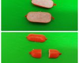 卵焼きにチューリップ咲きました♡作り方2写真