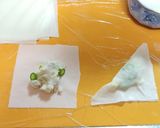海老とアスパラとチーズの春巻き作り方6写真