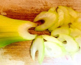 塩酒粕とレモンで♪さわやかセロリのお漬物作り方1写真