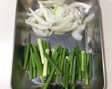 豚肉とにんにくの芽のオイスター炒め作り方2写真
