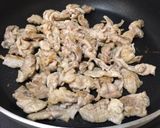 豚肉とにんにくの芽のオイスター炒め作り方3写真