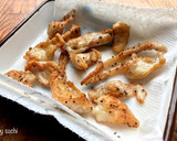 残った鶏皮で簡単おつまみ！鶏皮ポン酢作り方3写真