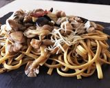 にんにくいらず★鶏きのこナスの和風パスタ作り方6写真