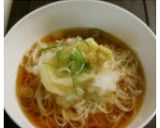 揚げ餅のお吸い物作り方6写真