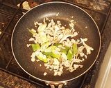 麺つゆで！鶏ひき肉と舞茸の和風パスタ作り方3写真