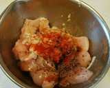 唐揚げ、小麦粉と卵は不使用してない。作り方2写真