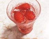 つぶさない苺の簡単ドリンク作り方3写真