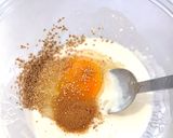 混ぜて焼くだけ！簡単節約チヂミ♫作り方2写真