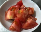 トマトとキュウリとちくわの塩昆布サラダ作り方2写真