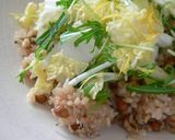 ひと手間☆甘辛納豆の和チャーハン作り方7写真