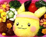 運動会☆キャラ弁☆ピカチュウ☆2作り方7写真