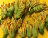 ズッキーニの花と新玉葱と生にんにく作り方7写真