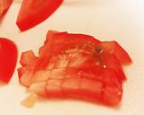 トマトとチーズの揚げ餃子作り方1写真