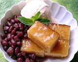 ❁和む味わい~麦茶カステラ羹冷やし善哉❁作り方14写真