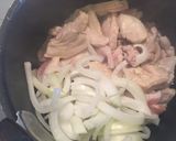 カンタン!鶏肉生姜丼作り方3写真