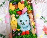 『Qooとアヒルの親子』弁当♡キャラ弁作り方14写真