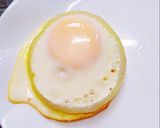 中学男子弁当（１７）てりたまバーガー作り方2写真