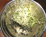 しらすとコラトゥーラ（魚醤）のパスタ　作り方3写真