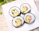 納豆サラダ巻き寿司作り方9写真