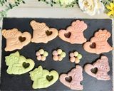 ダッフィたちの☆運動会キャラ弁作り方4写真