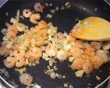 マヨパワー★卵なしで簡単パラパラ海老炒飯作り方6写真