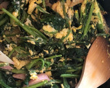納豆とほうれん草の卵まぜご飯作り方3写真