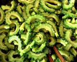 【常備菜】ゴーヤとごまの炒めもの作り方2写真