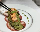 海老と生ハムのヘルシー冷製ジェノベーゼ♡作り方13写真