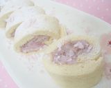 カルピスで♪春♡ いちごロールケーキ♡作り方13写真