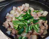 チグチ(豚喉奥肉)のカレー風味炒め作り方5写真