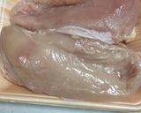 作り置き 鶏むね肉のやわらか煮作り方1写真