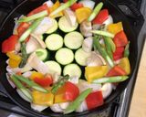 野菜のグリル・タンドリーチキンのせ作り方5写真