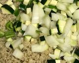 白米なし！ベジキヌア カレーチャーハン作り方2写真