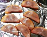 かぼちゃの煮物で☆ハムサンドフライ作り方1写真