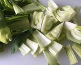 速攻一品!チンゲン菜のスープ作り方1写真