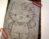 キャラ弁に！海苔切り☆作り方3写真