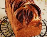 三つ編みチョコマーブルパン（ＨＢ使用）作り方21写真