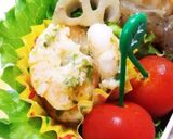 タコさんハンバーグお弁当作り方6写真