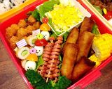 小学校 運動会のお弁当 2018作り方1写真