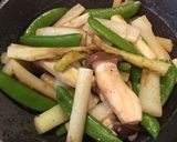 春☆ウドのバターソテー作り方5写真